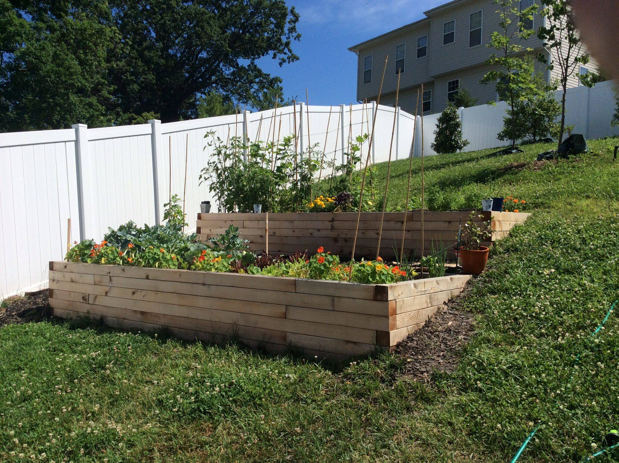 Integrated Garden Seating