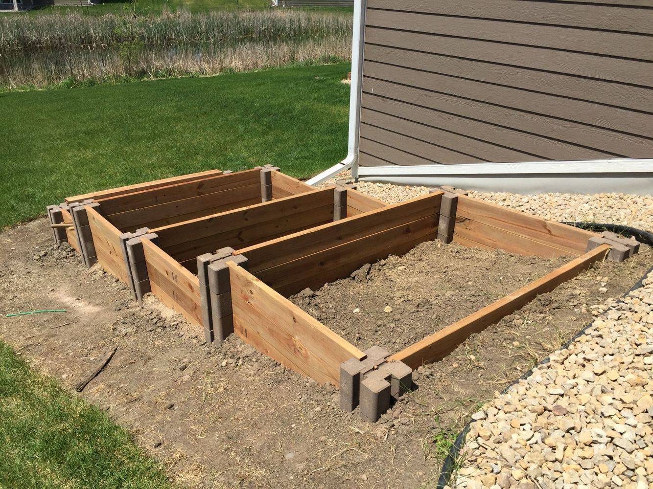 A Slope Vegetable Garden