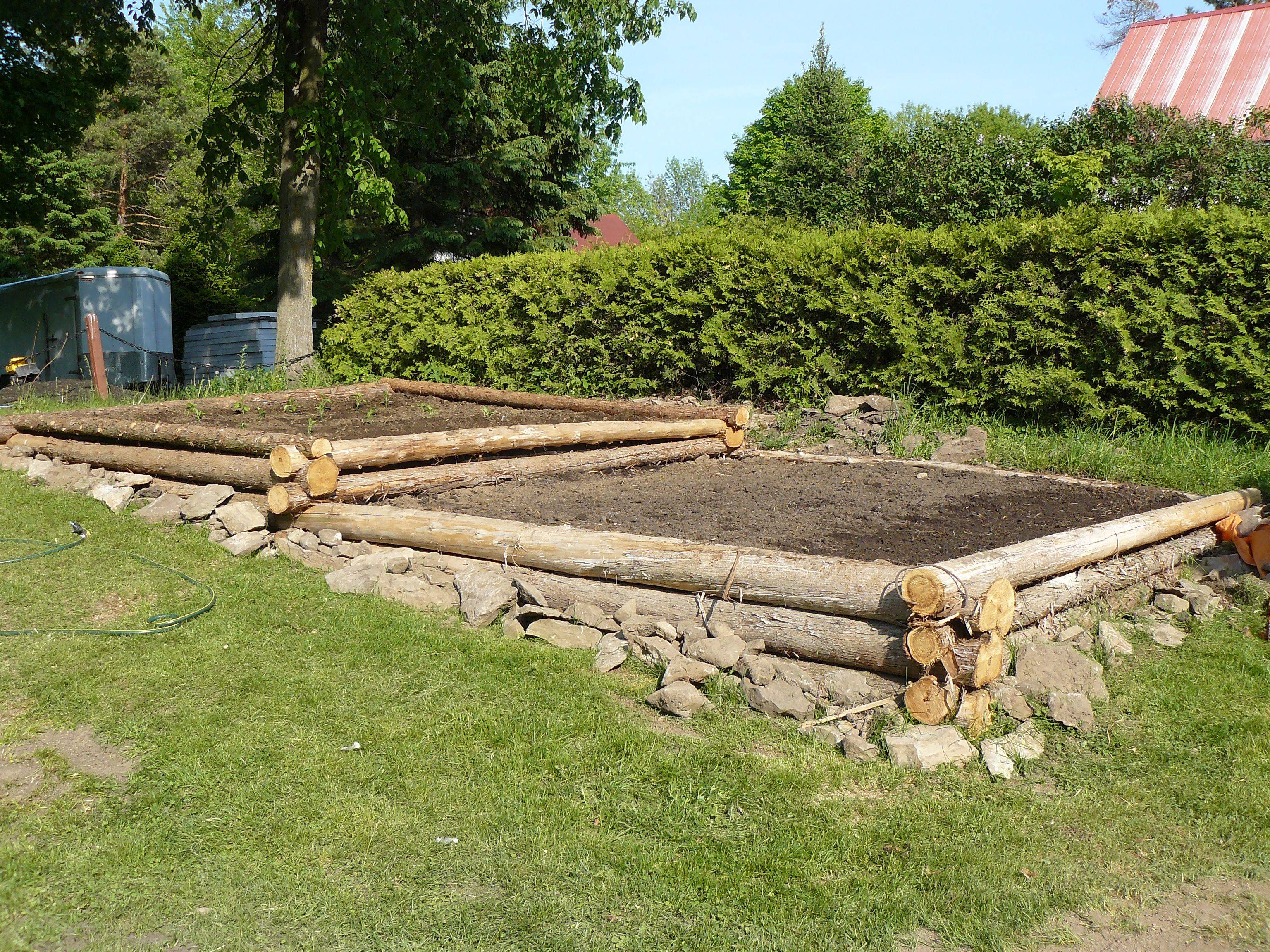 A Slope Vegetable Garden