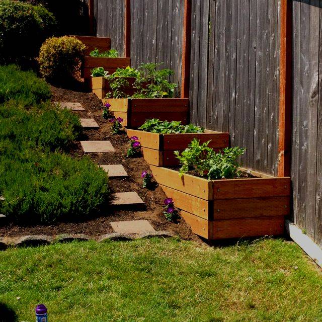 Terraced Garden Sloped Garden