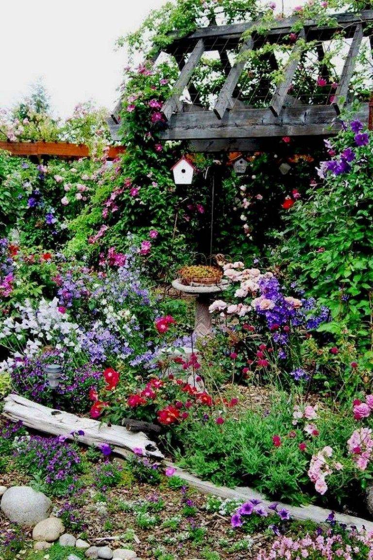 Fascinating Front Yard Cottage Garden Decor Ideas Hmdcrtn