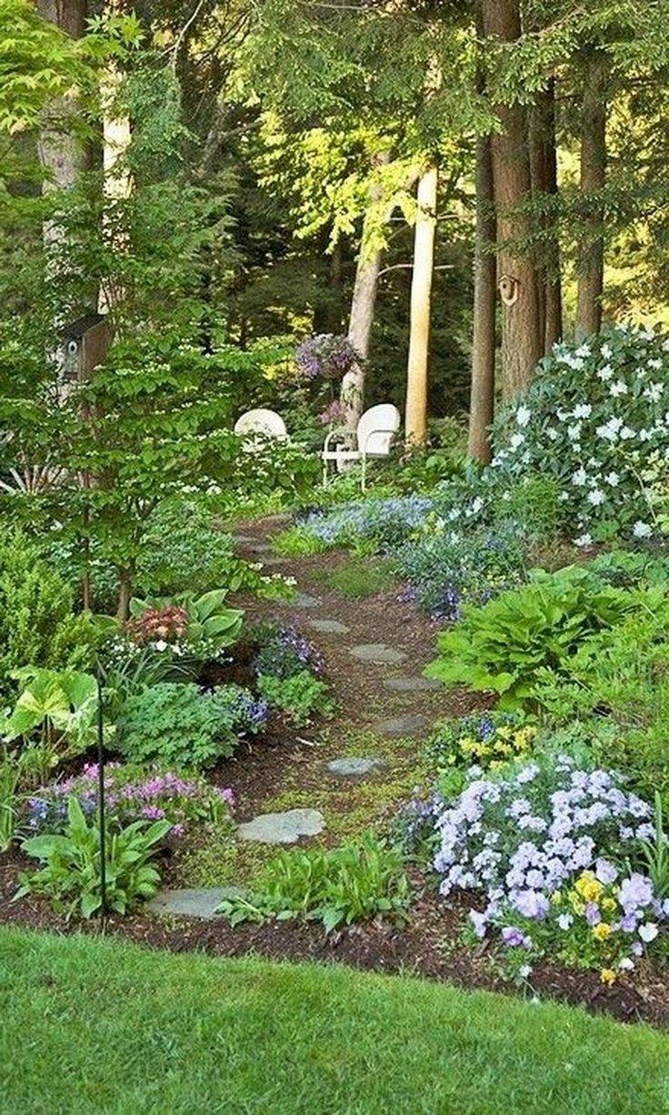 English Shade Garden Small Cottage Garden Ideas
