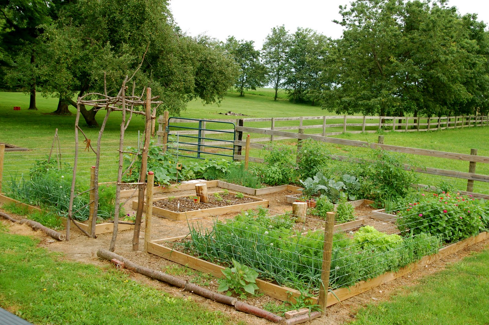 Large Gardens Scalebor Park Farm Garden Design