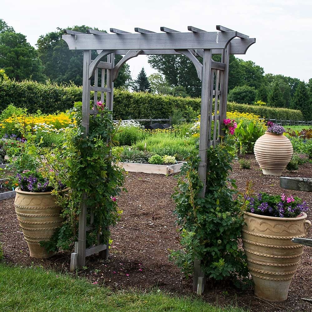 Arbor Interesting Design Garden Archway