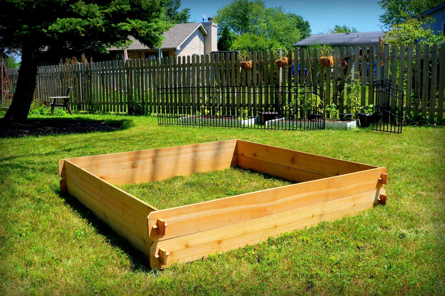 Natural Cedar Raised Garden Beds Eartheasycom