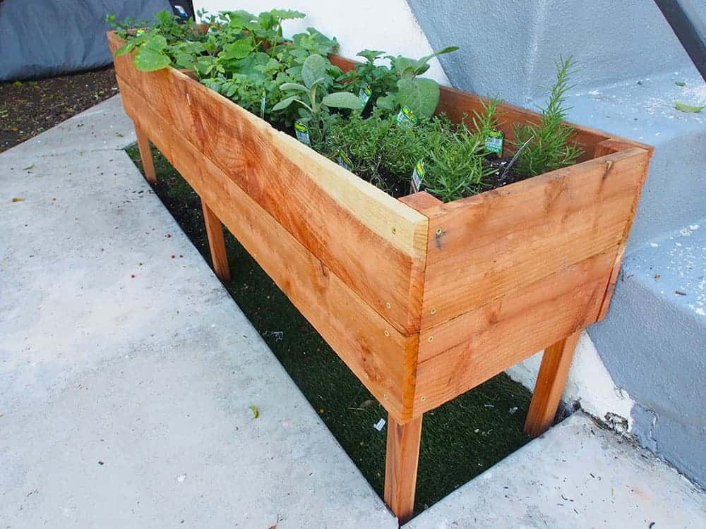 Cedar Raised Garden