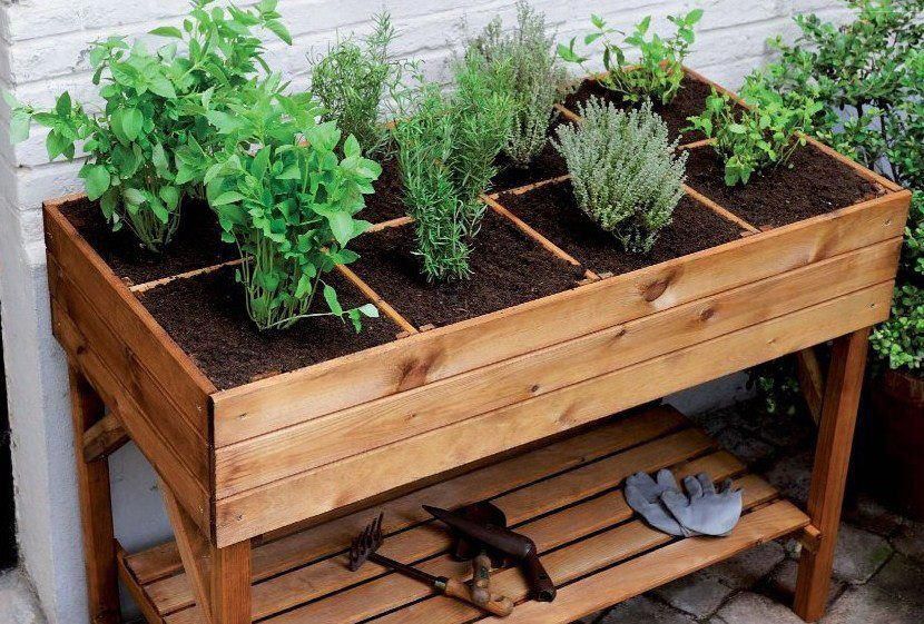 Tiered Cedar Raised Garden Bed Deck Ideas