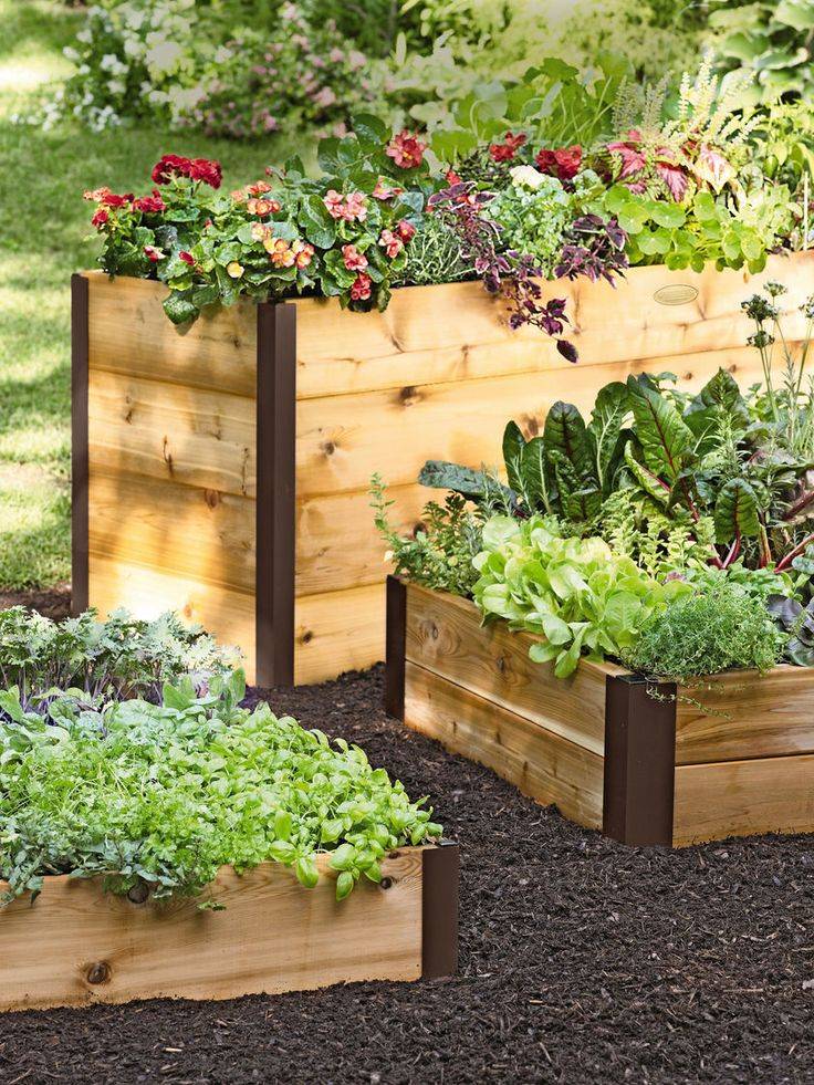 Elevated Cedar Raised Bed Kit