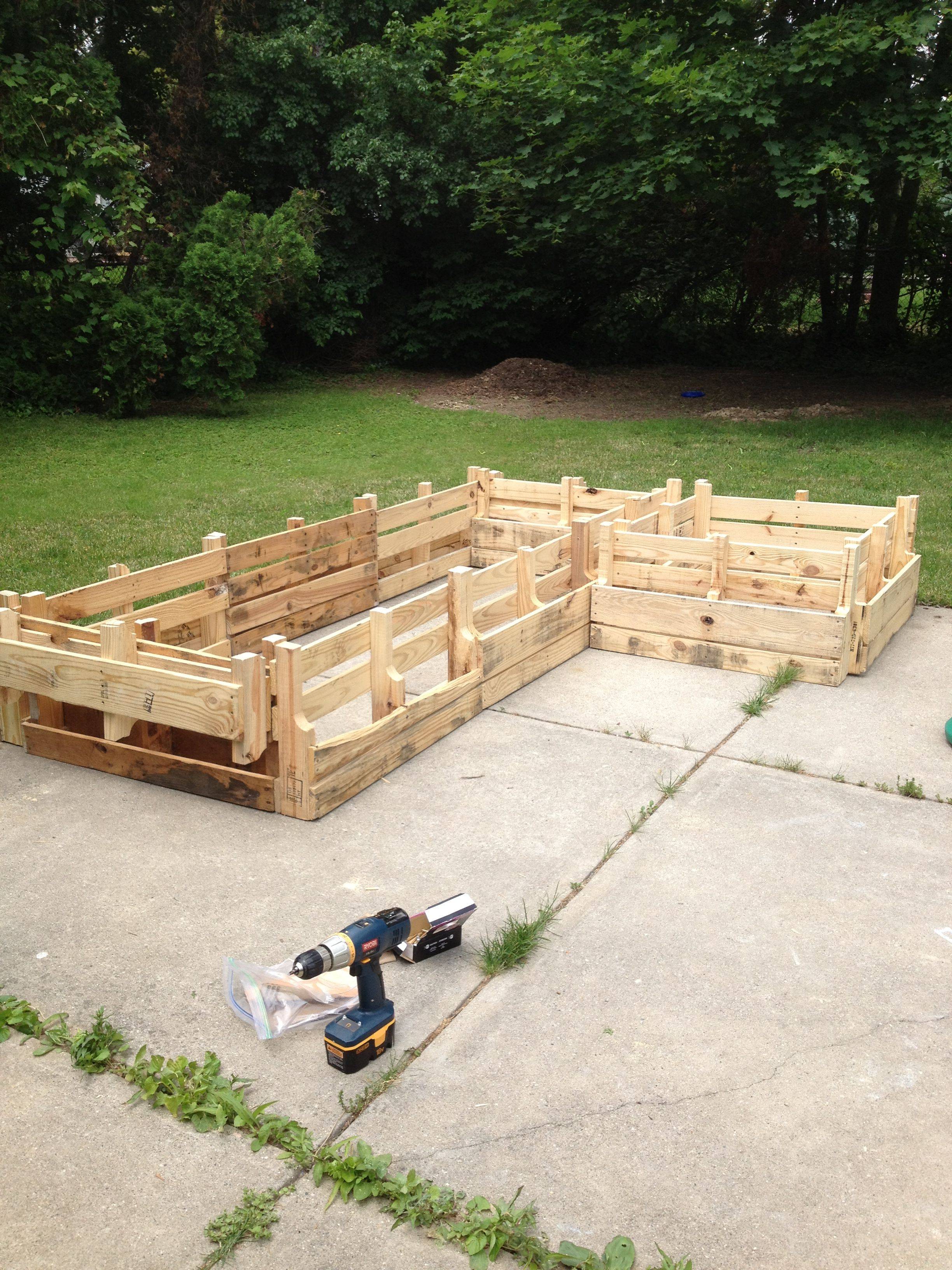 Diy Pallet Garden Raised Flower Bed Ideas