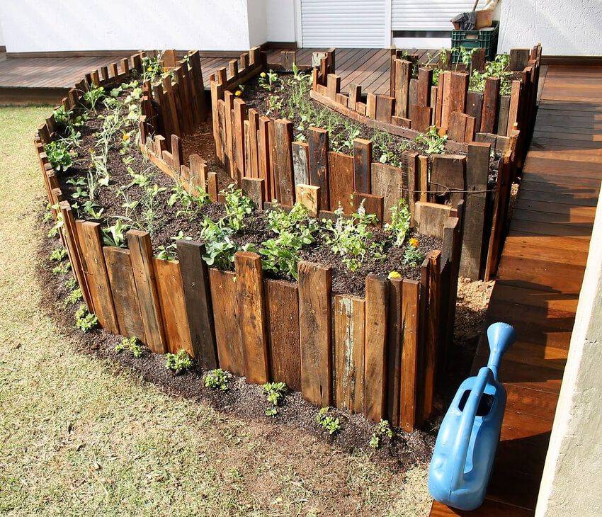 Diy Pallet Garden Raised Flower Bed Ideas Gardens