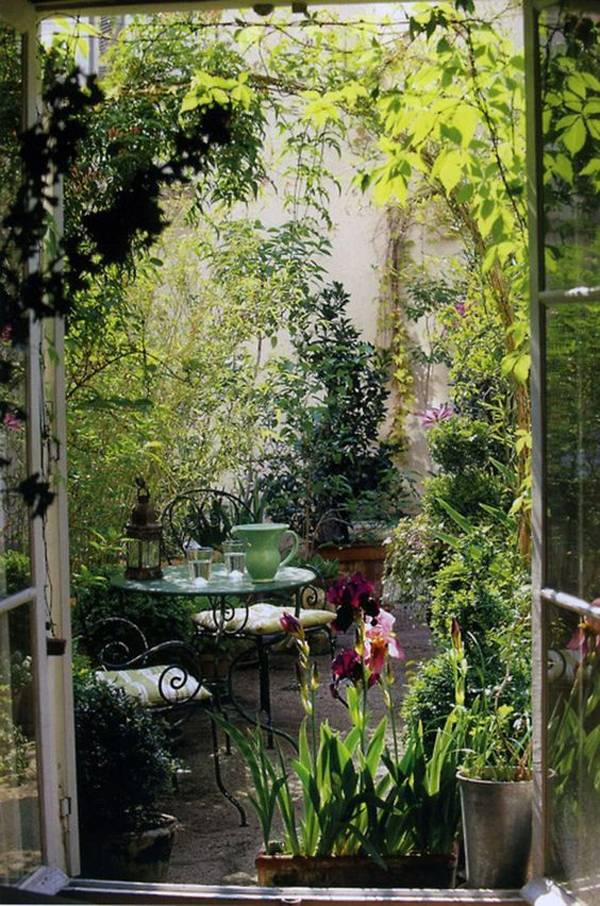 Romantic Garden Design Hampstead Celine David