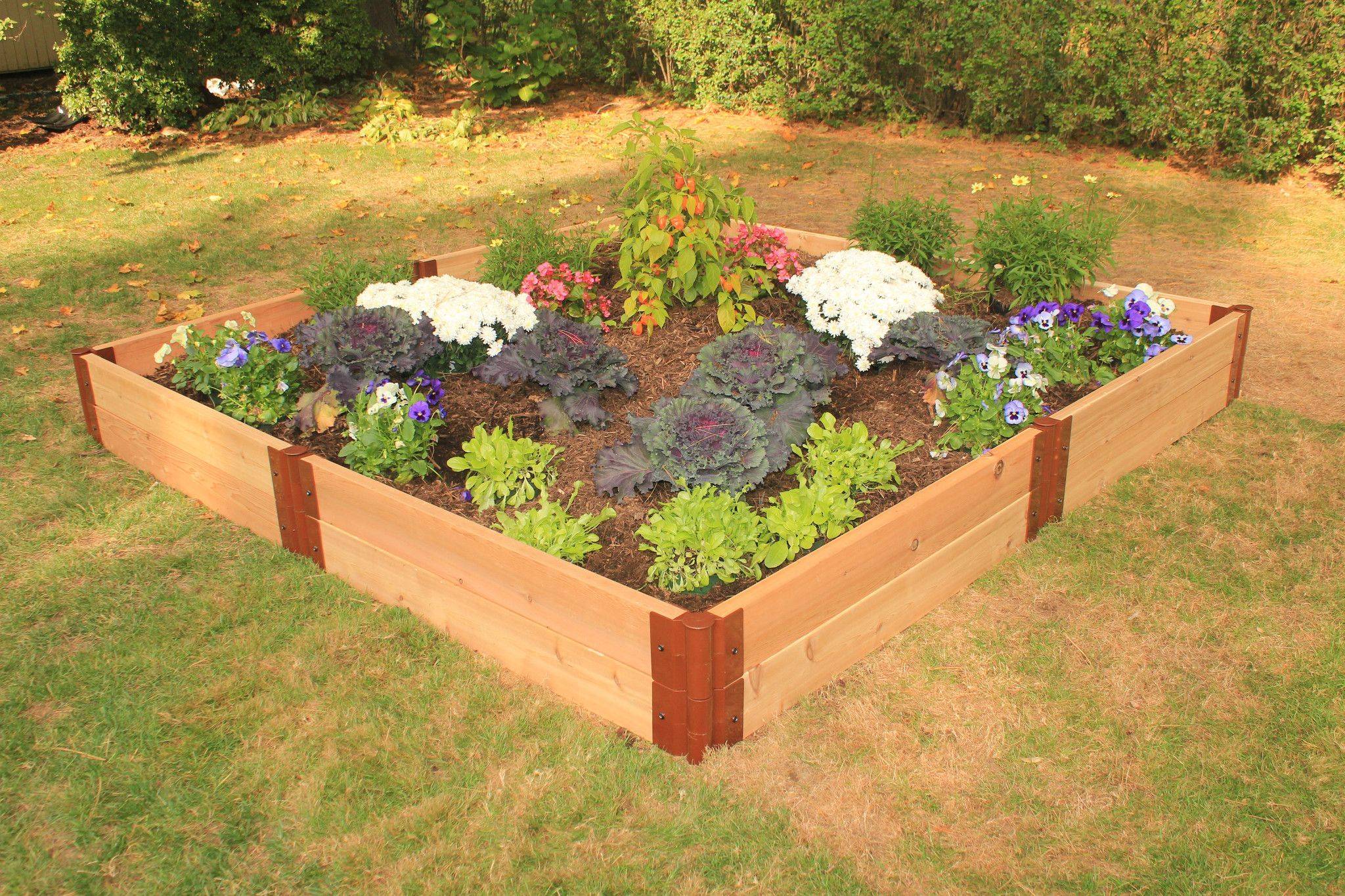 Lifetime Raised Garden Bed Kit Raised Garden Bed Kits Garden Beds