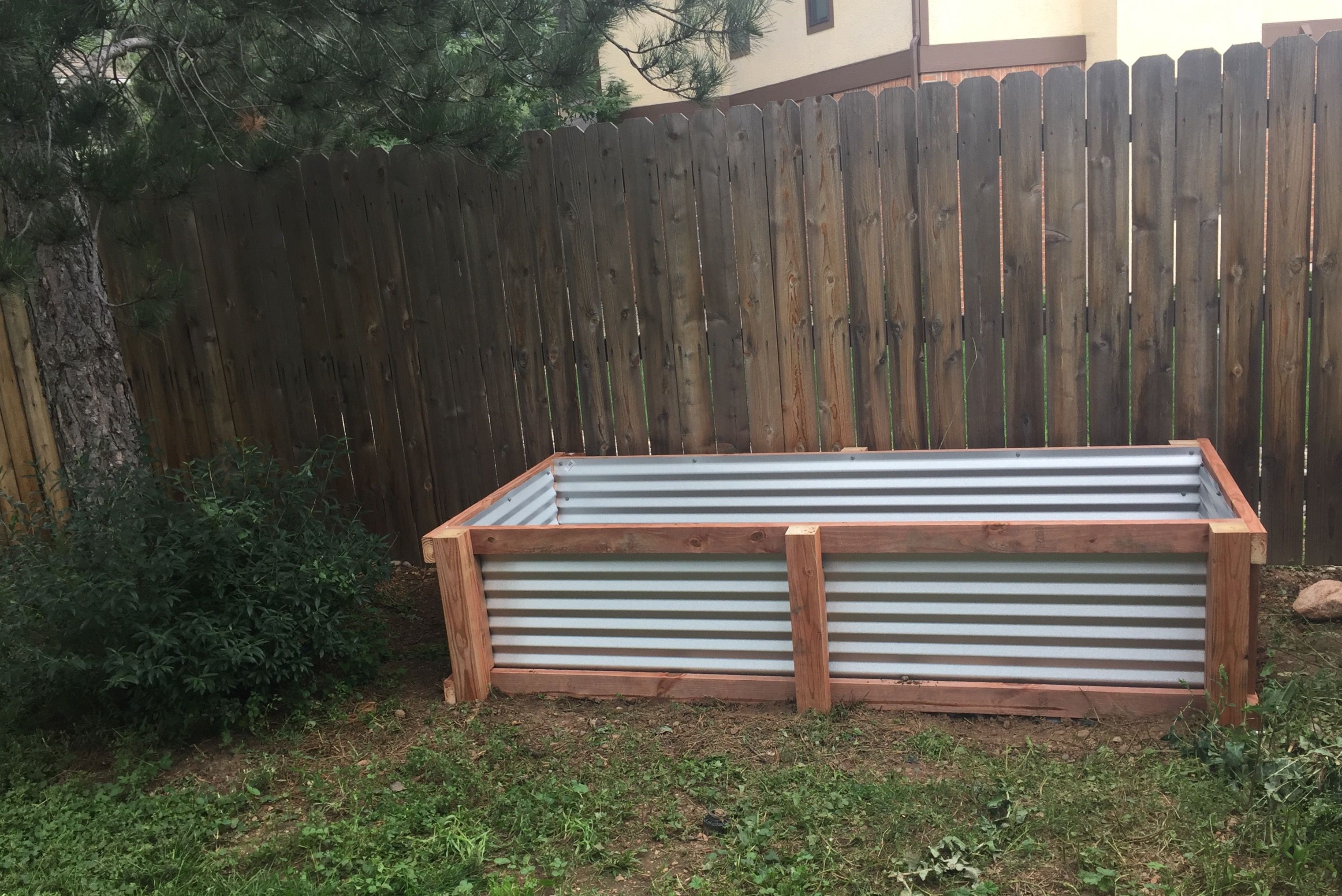 Galvanized Steel Panel Raised Garden Beds