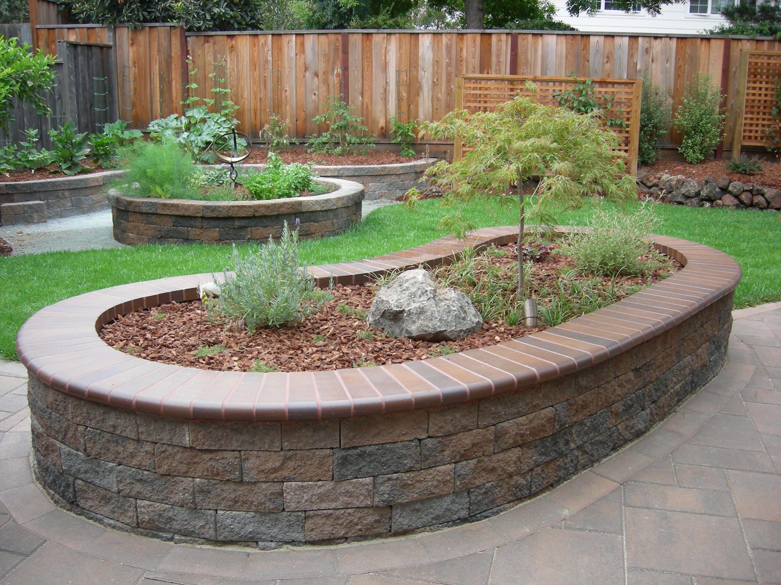 Diy Raised Brick Veggie Bed Idea Suburban Existence Melbourne