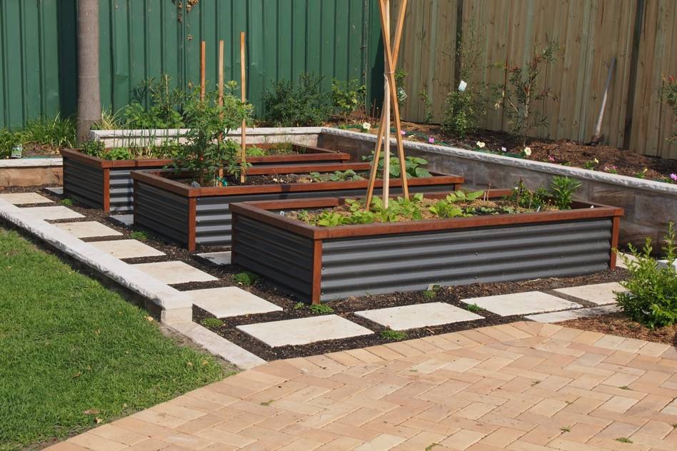 Corrugatedmetalraisedgardenbedsdiyjpg With Images