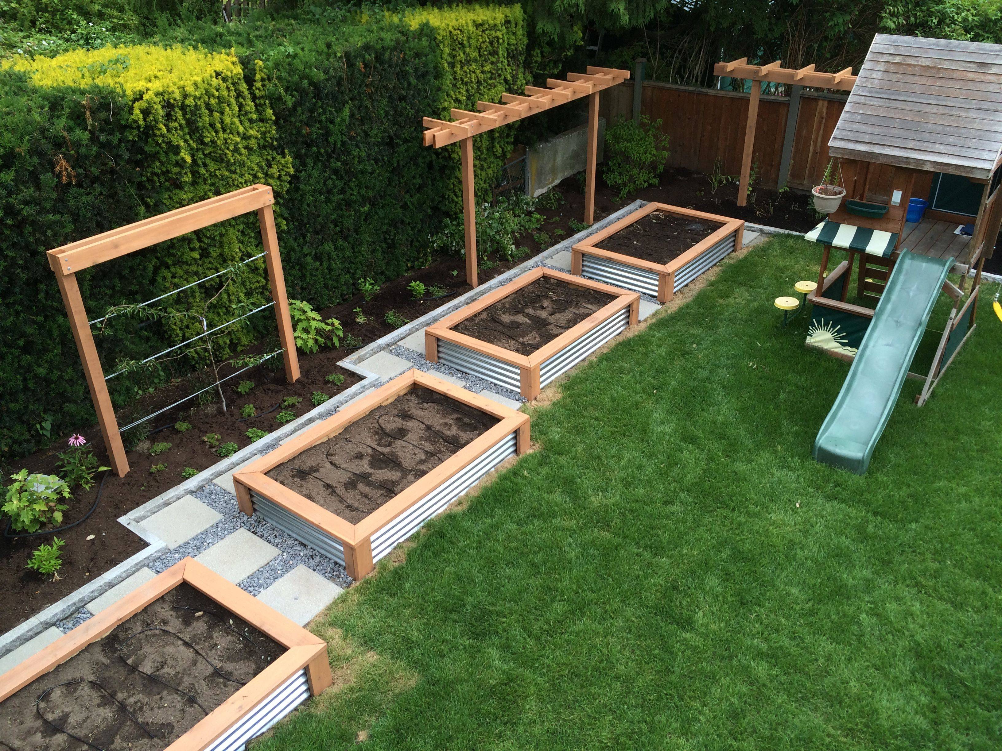 Galvanized Steel Raised Garden Bed Plans