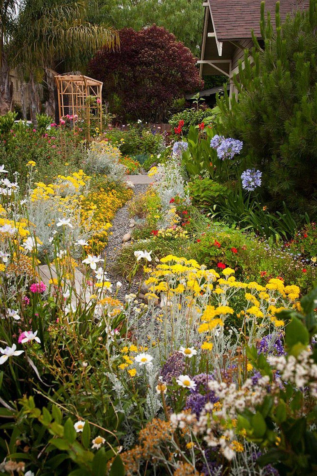Country Flower Garden Ideas