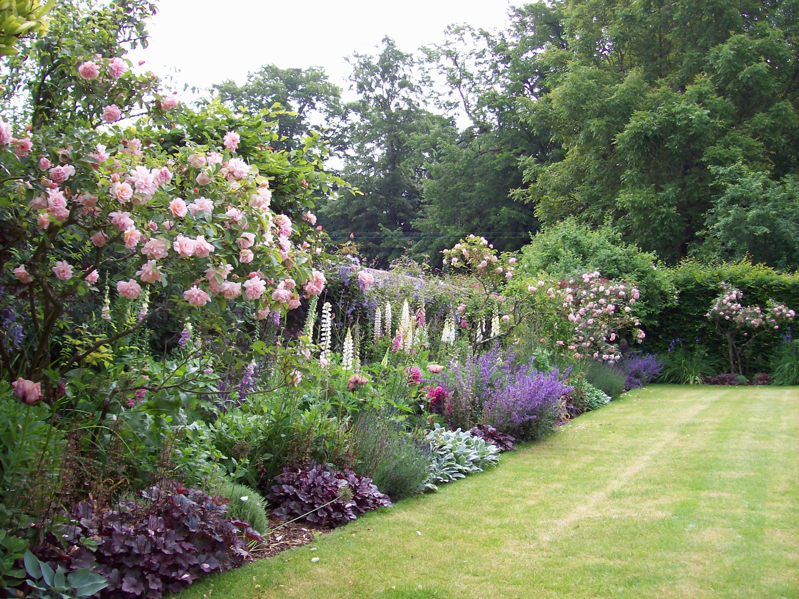 Summer Flower Garden Border Ideas