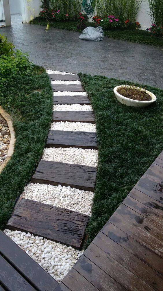 Shimmering White Rock Landscaping Ideas Home Decor Ideas