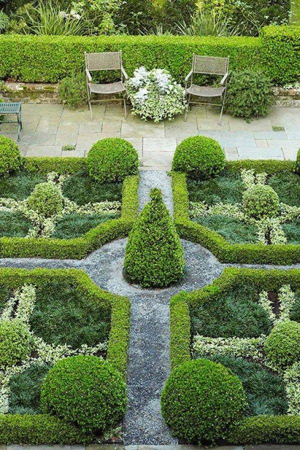 Formal Perennial Garden Images