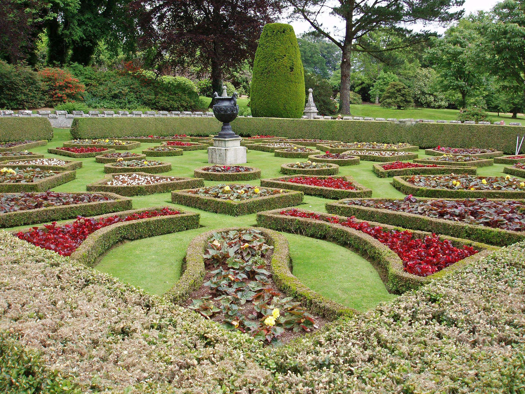 A Formal Garden Garden Layout