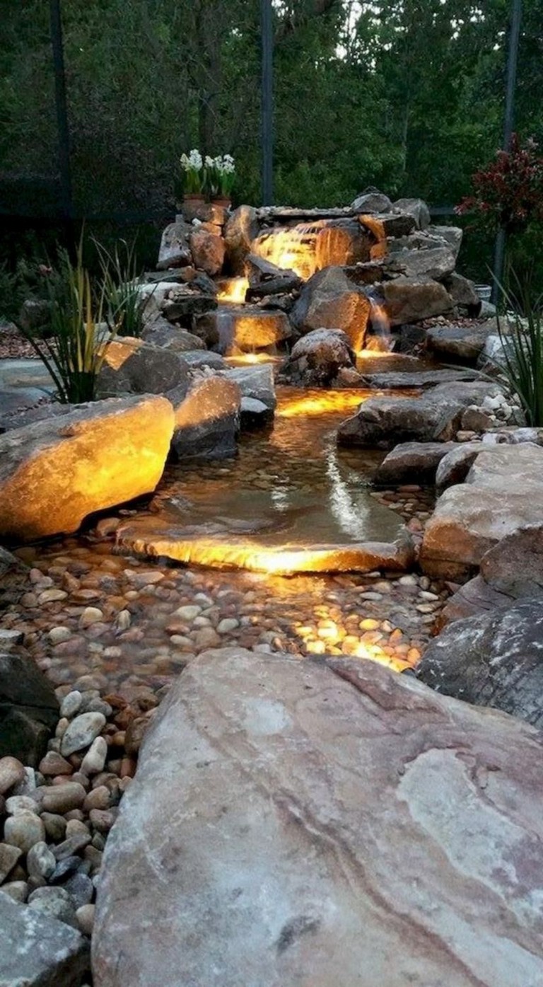 Small Waterfall Pond Landscaping