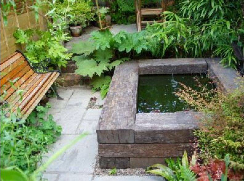 Ground Raised Garden Pond Ideas