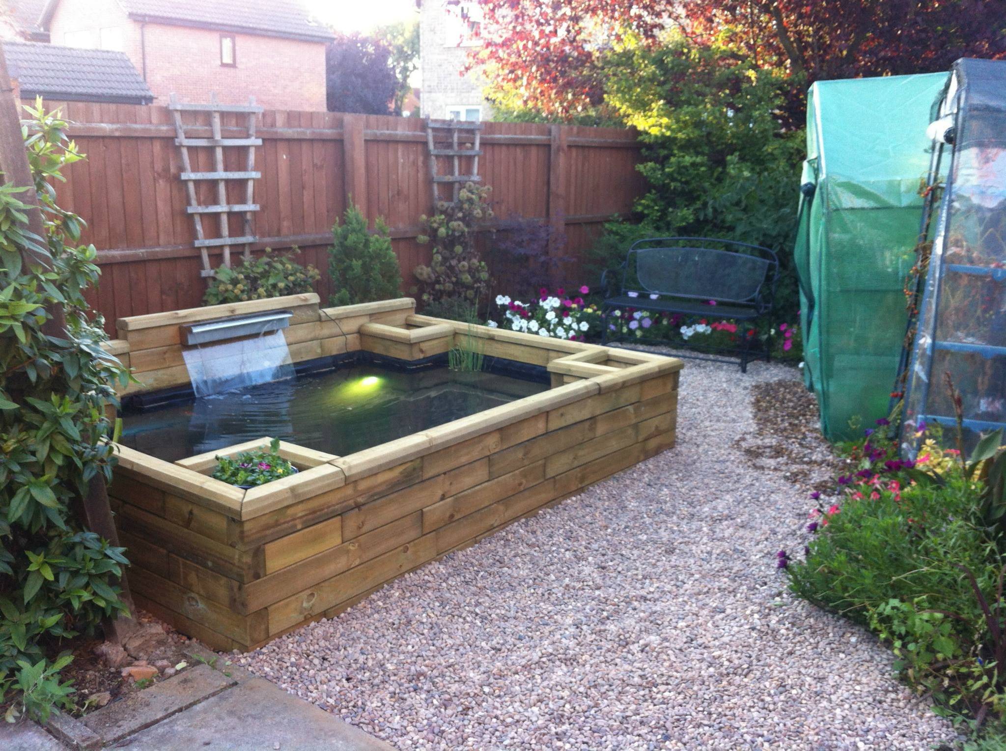 Raised Patio Pond Fish Design Ideas Koi Ponds Stars Uk Dorset Shapes