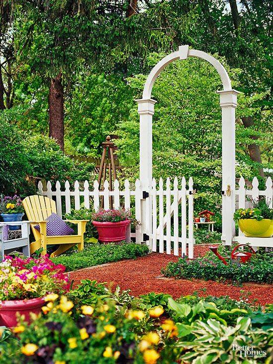 Fabulous Floral Garden Gates