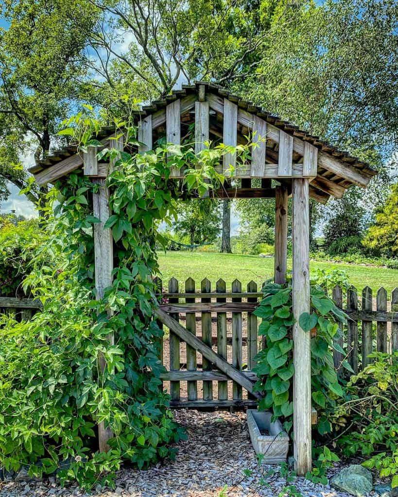 An Enchanting Outdoor Space Wooden Garden