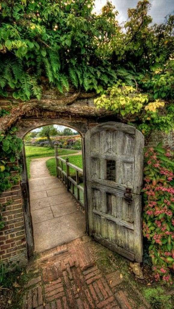 Stunning Garden Gates Beautiful Backyard