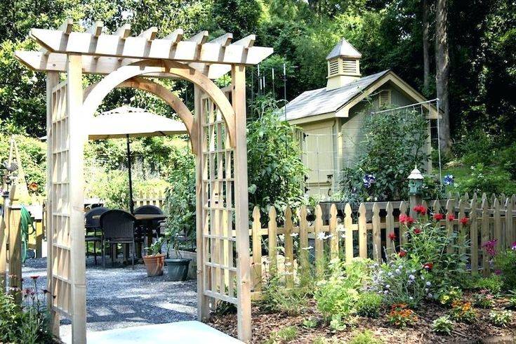 Wooden Entry Gate Garden Gate Design