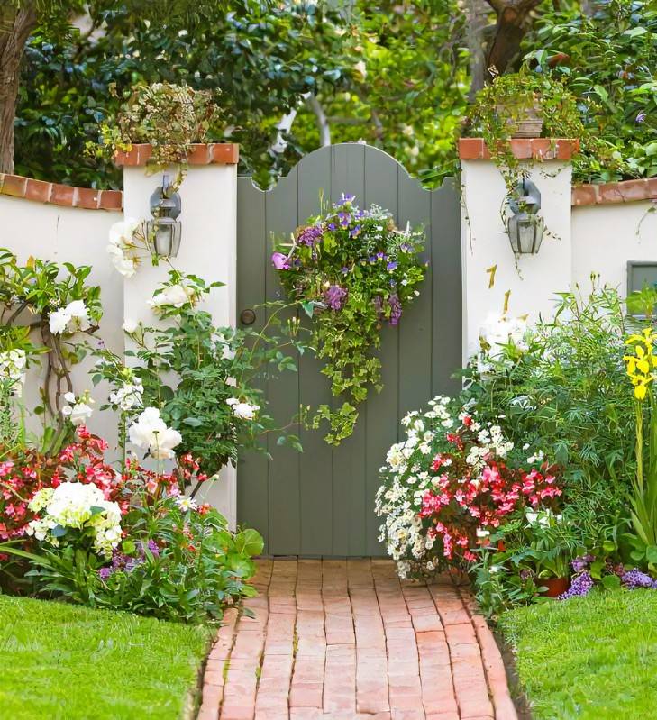 Inspiring Rustic Garden Gates Design Ideas Hoommycom