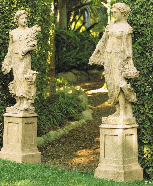 Outdoor Garden Decor Statues Great Gardening Websites