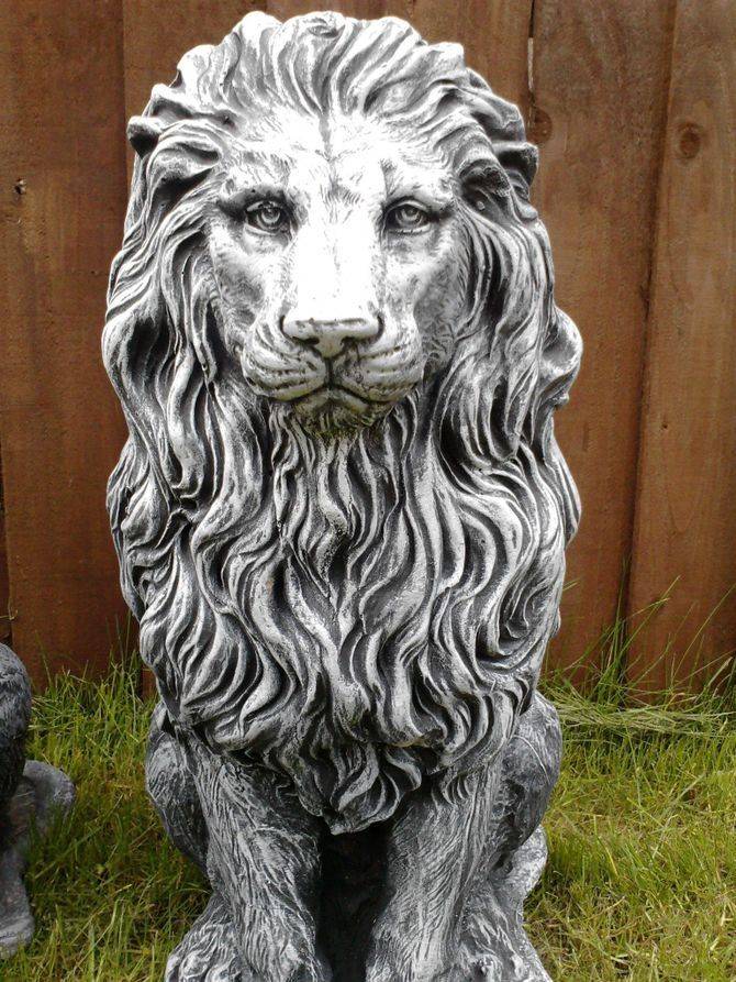 Cement Garden Sculpture