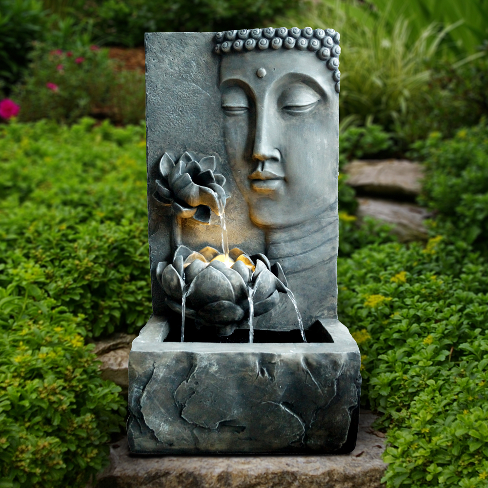 Buddha Zen Fountain Buddha Statue Garden