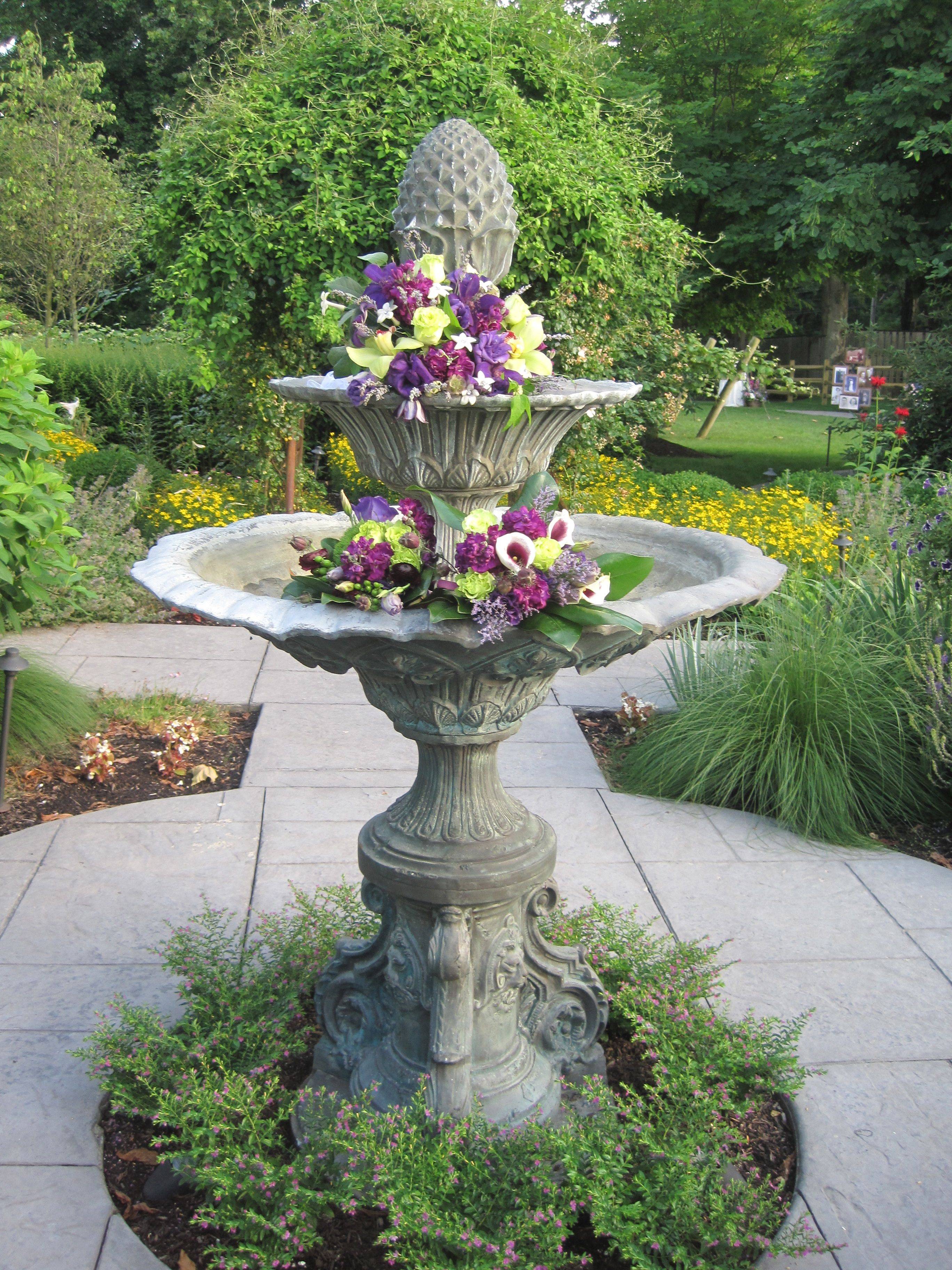 Europe Large Size Outdoor Bronze Fountain Sculpture Garden Plaza