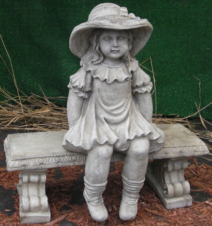 Cute And Cool Sculpture Garden Design Ideas Part Bird Girl