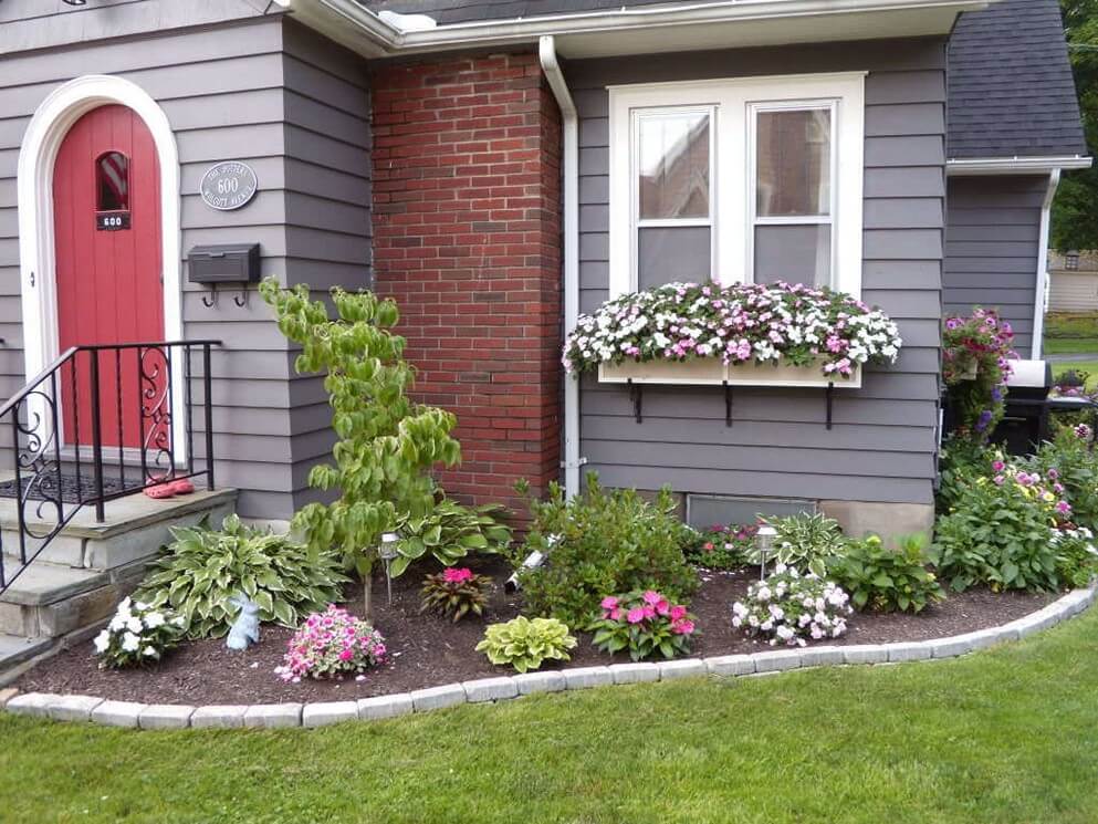 The Front Flower Bed
