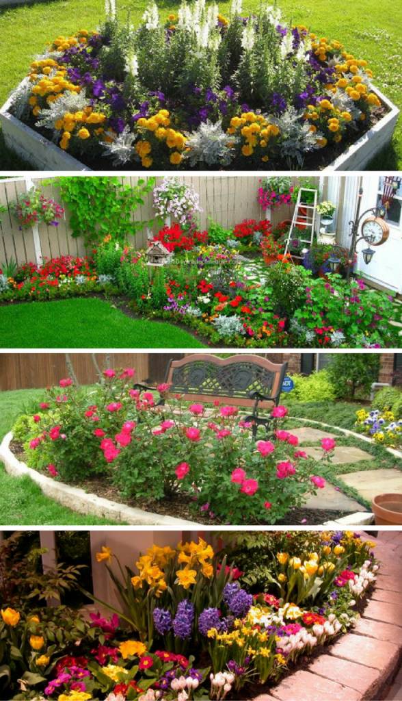 Beautiful Diy Flower Garden Ideas Design