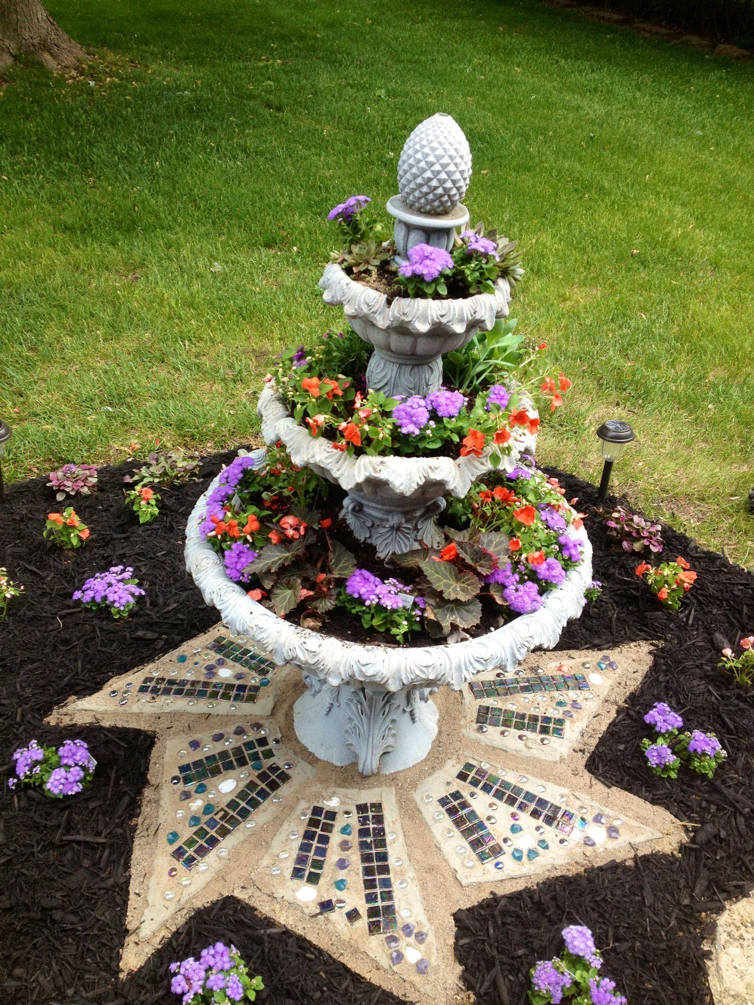 The Spring Front Yard