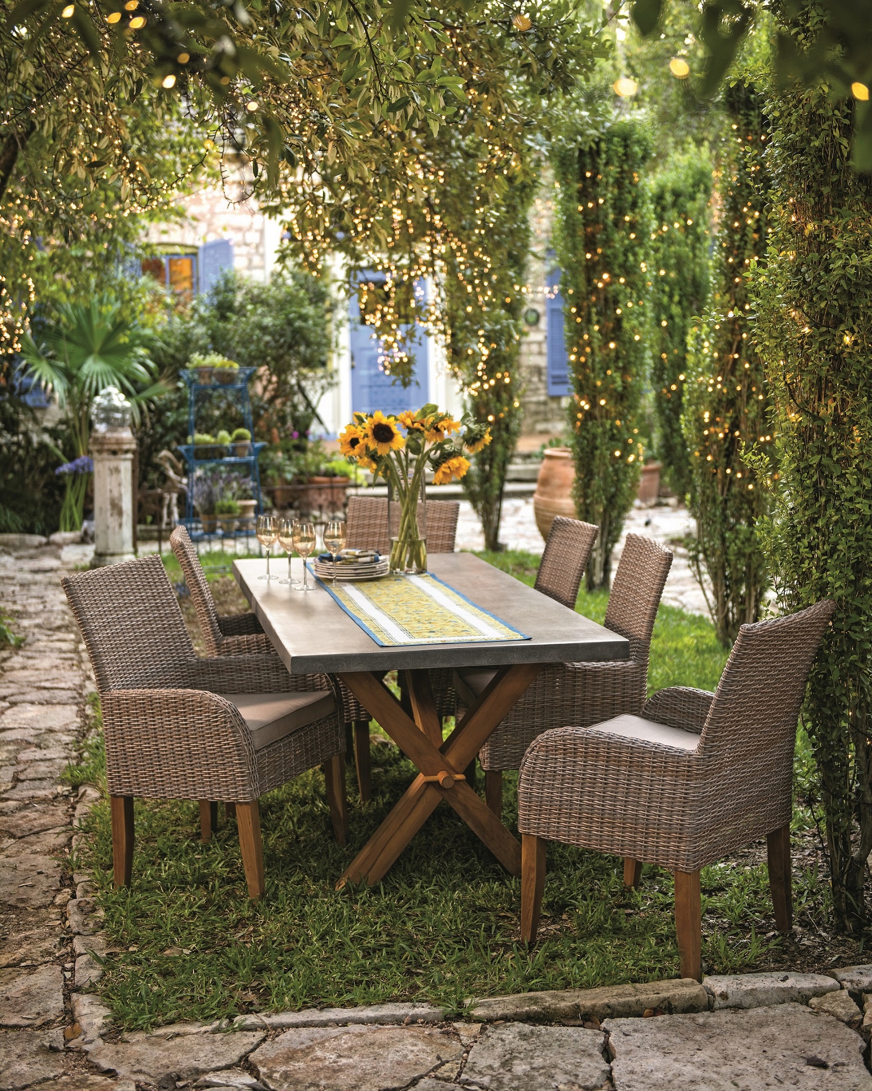 Four Outdoor Rooms