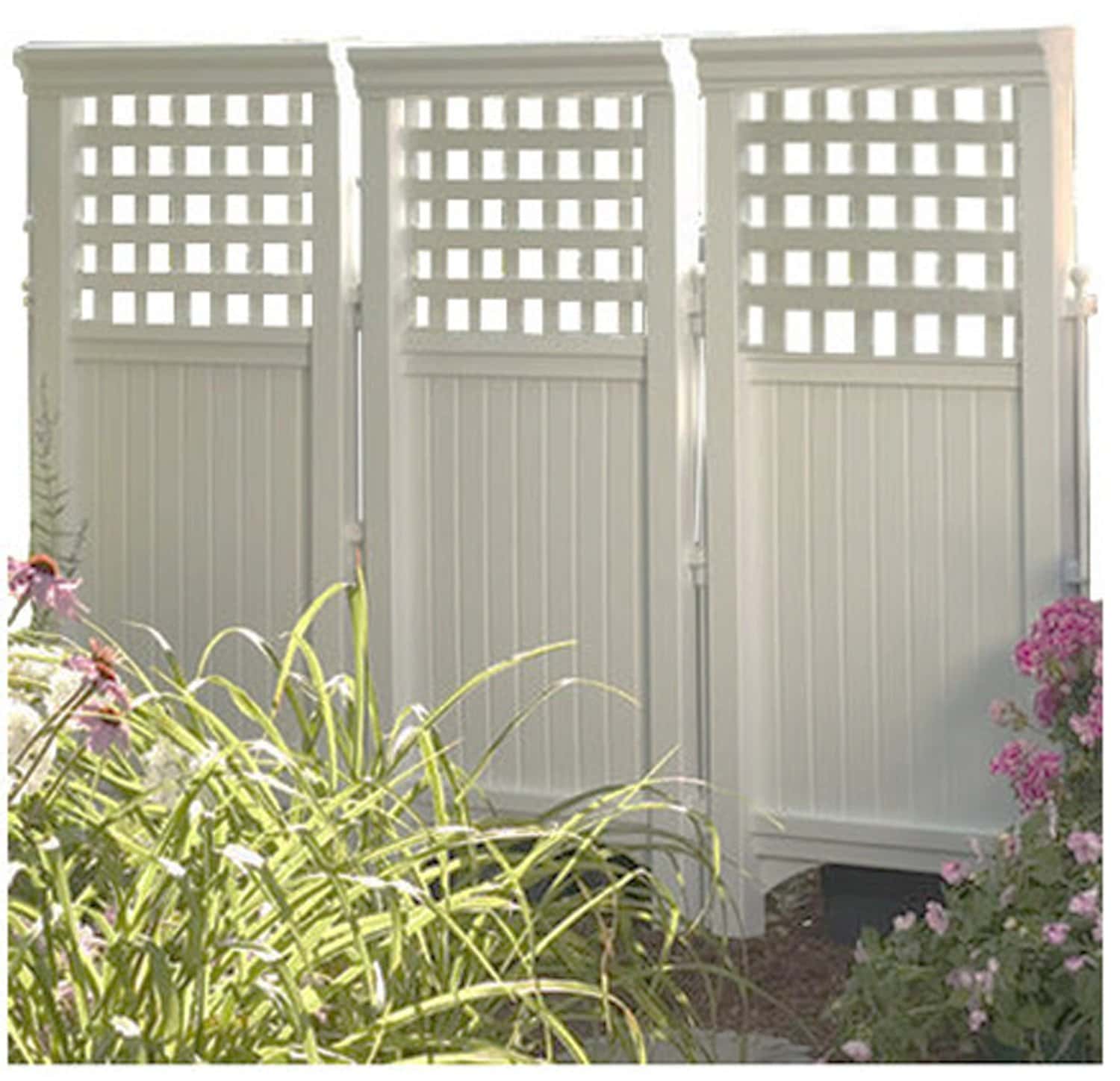 Metal Privacy Screen Decorative Panel Outdoor Garden Fence Etsy