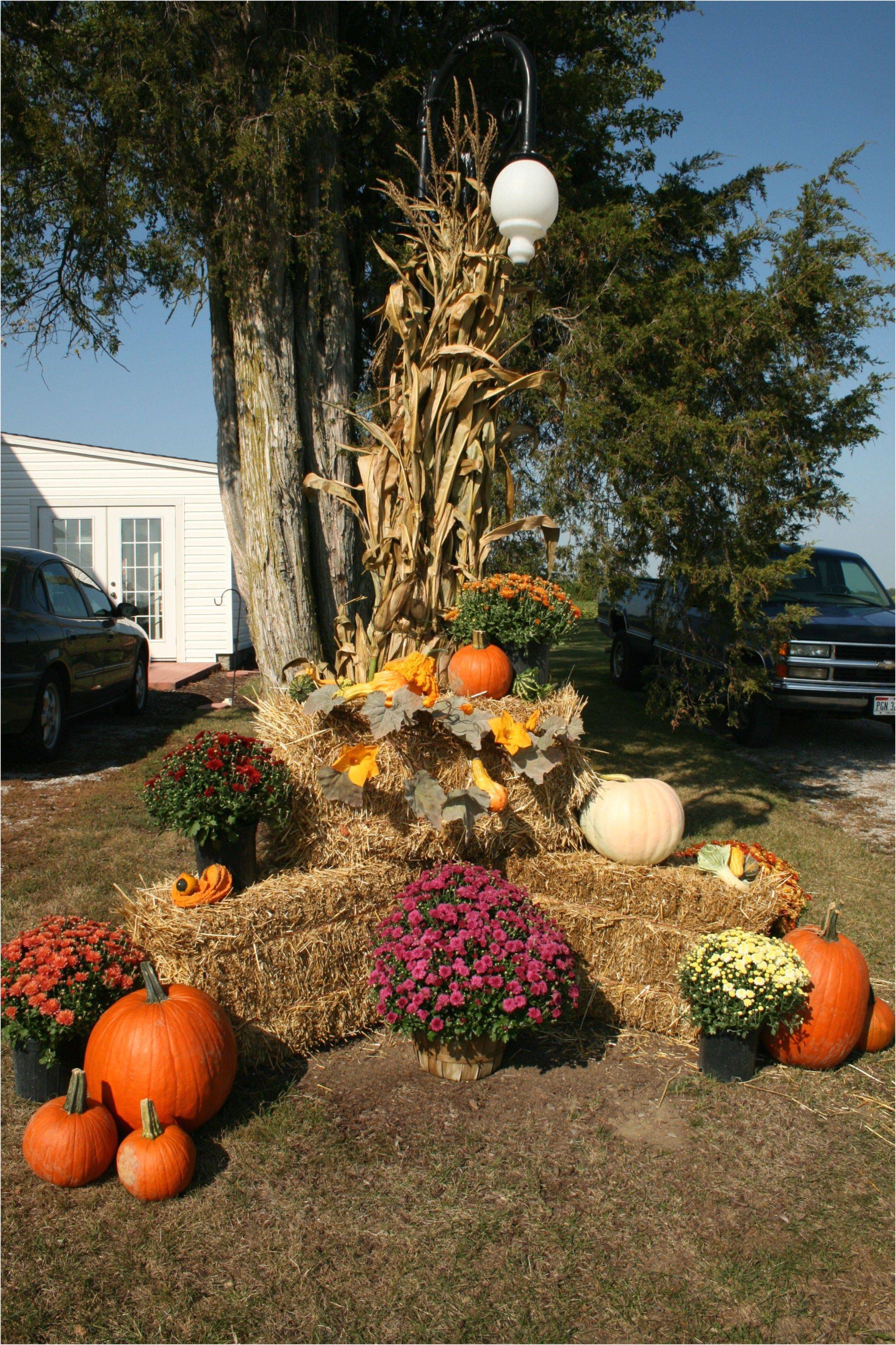 Outdoor Fall Decor Stonegable