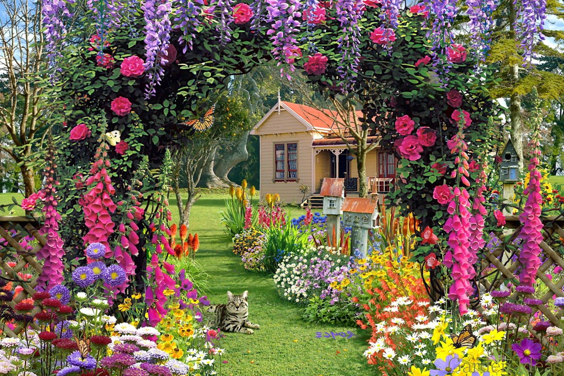 Amazing Cottage Garden Design Ideas Flower Garden Design Amazing
