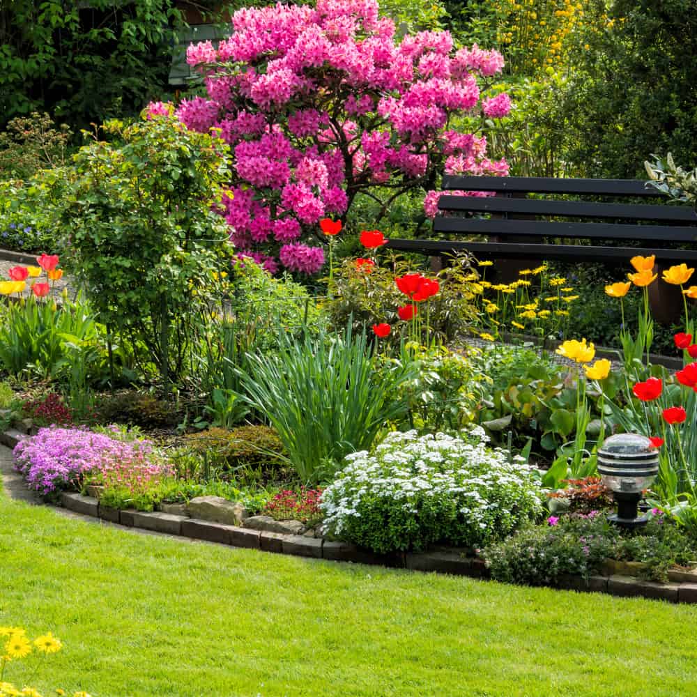 Simple Fresh And Beautiful Flower Garden Design Ideas