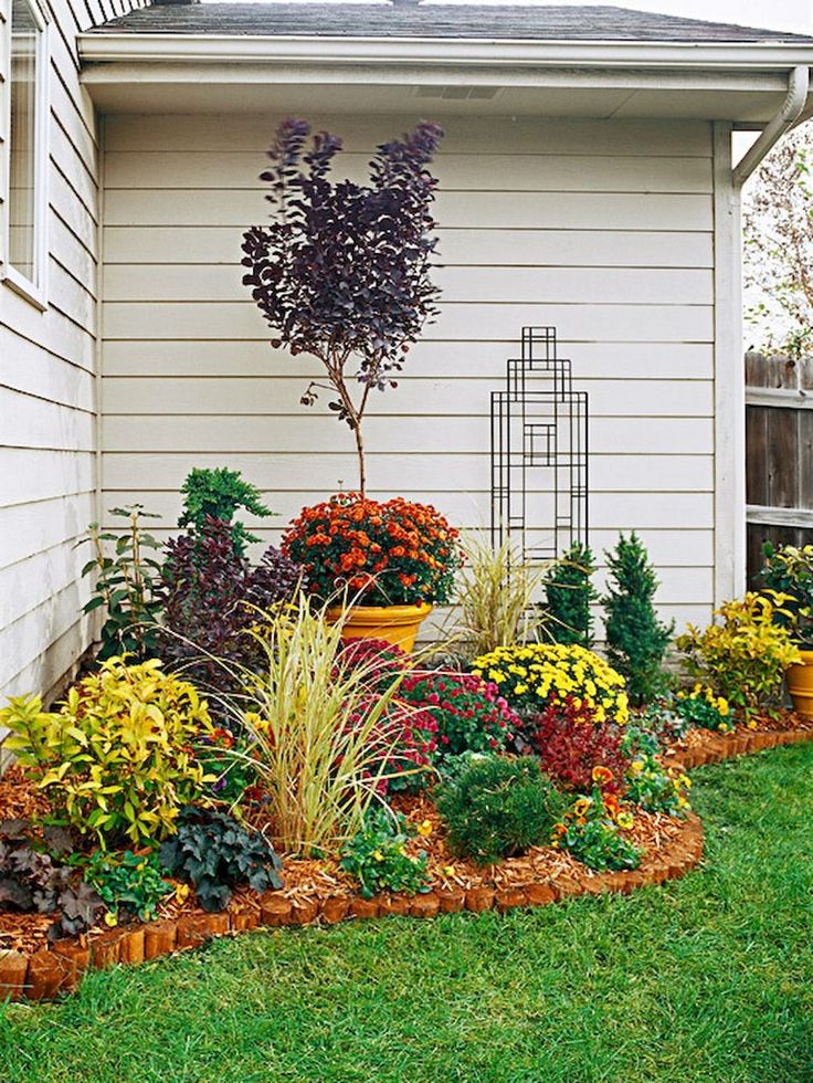 Simple Flower Bed Landscaping Ideas Easy Simple