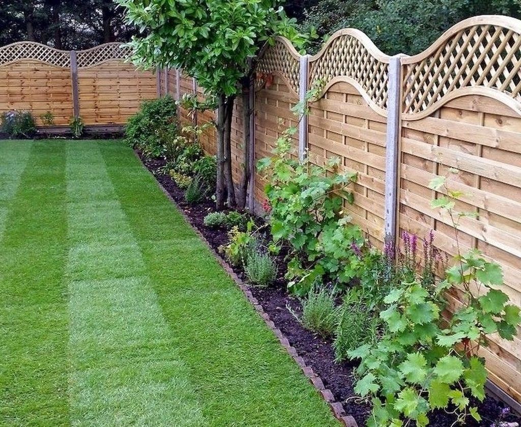 Simple Backyard Privacy Fence Design Ideas