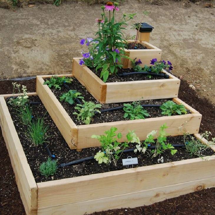 Unique Raised Garden Bed Ideas Vegetables