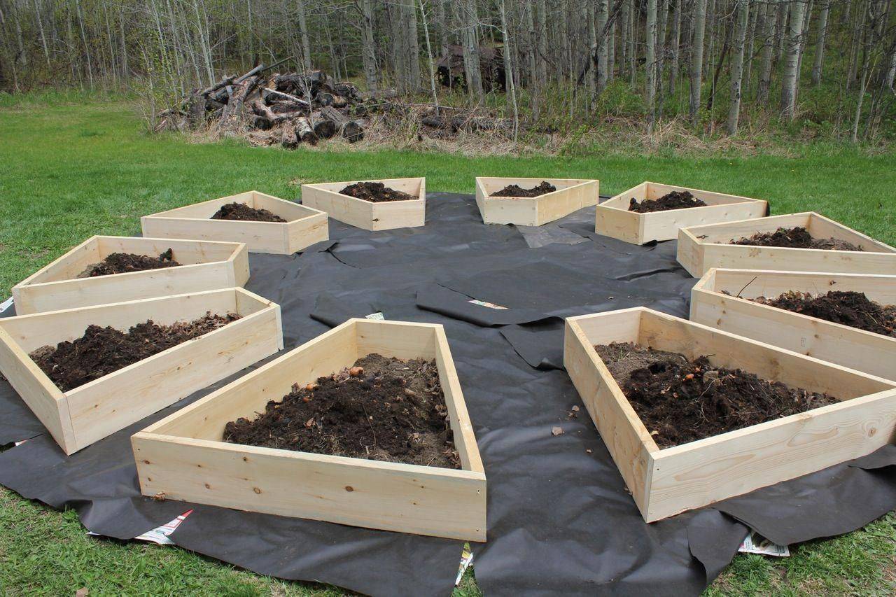 Brilliant Ideas Easy Raised Garden Layout